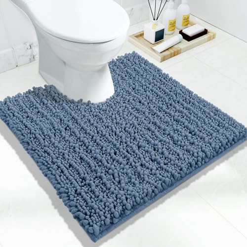 Toilet Rug U Shaped Washable 24x24 Inch