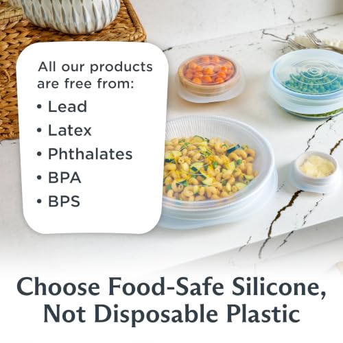 Reusable Silicone Stretch Lids (4 Count)
