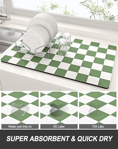 Dish Drying Mat for Kitchen Counter