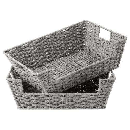 Pantry Baskets for Organizing (2 Count)