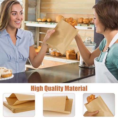Wax Paper Sandwich Bags 8x6 inch Wax Paper Bags for Food (800 Count)