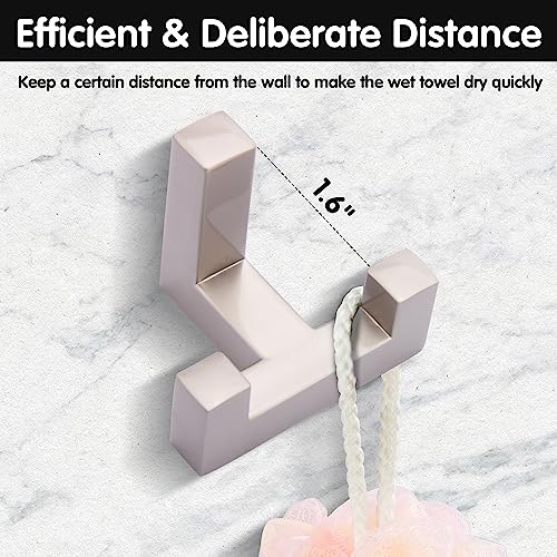 5 Pack Heavy Duty Coat Hook
