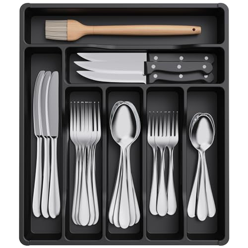 Silverware Drawer Organizer Tray