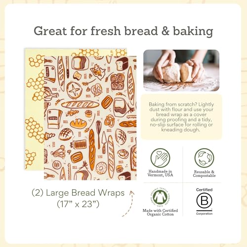 Beeswax Bread Wraps