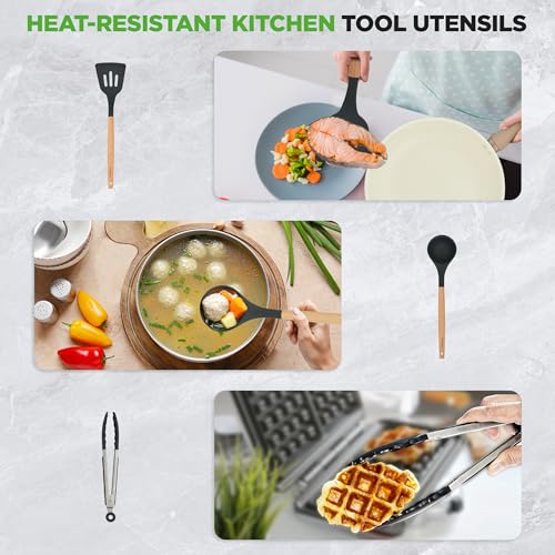 22 Piece Nonstick Ceramic Cookware Set