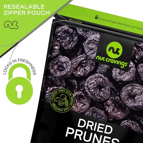 Dried Prunes Pitted Unsweetened (80 Ounce)