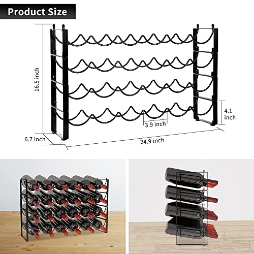 4 Tier Wine Rack