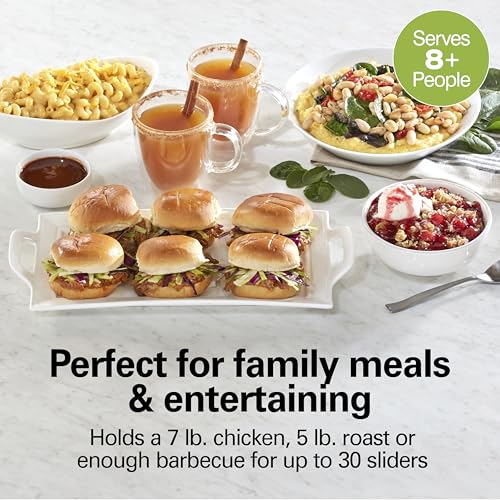 7 Quart Set & Forget Portable Programmable Slow Cooker
