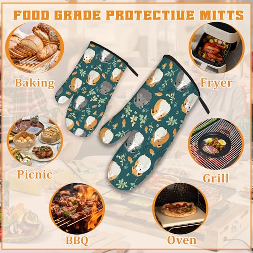 Cute Guinea Pig Oven Mitts and Pot Holders (4 Count)