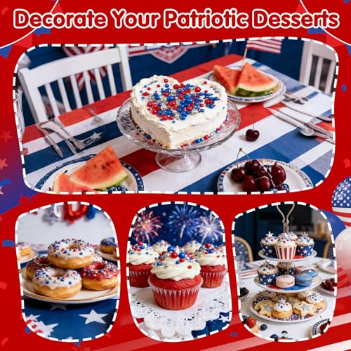 Edible Patriotic Sprinkles (4.5856 Ounce)