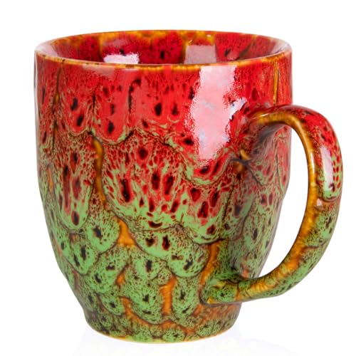 16oz Ceramic Coffee Mug Tea Cup with Handle Novelty Mug for Office and Home