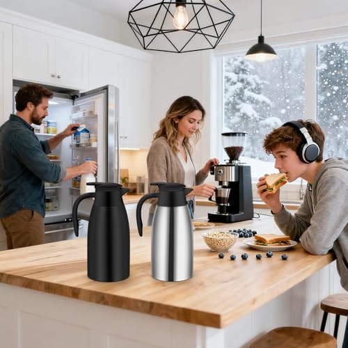 70oz Thermal Coffee Carafe Insulated Coffee Thermo (2 Count)