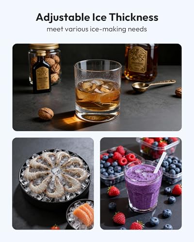 Commercial Gourmet Ice Maker Machine (24 Count)