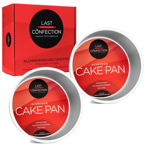 7 x 4 Inch Round Cake Pans (2 Count)