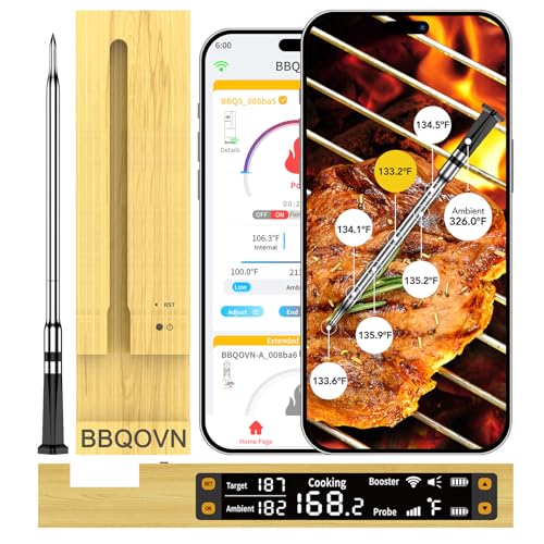 WiFi Sub 1G Wireless Meat Thermometer Unlimited Range
