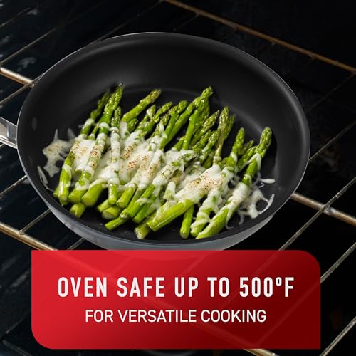 Platinum Nonstick Jumbo Cooker 5 Quart Induction Oven Broiler Safe 500F Cookware