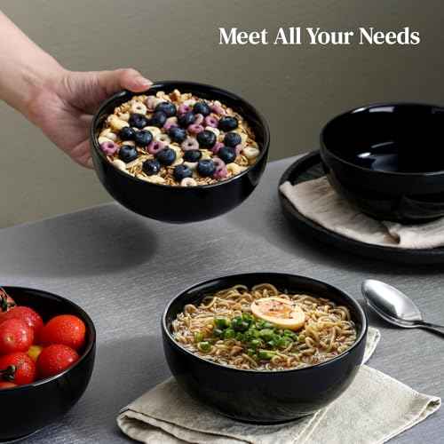 22 OZ Ceramic Soup Bowls & Cereal Bowls