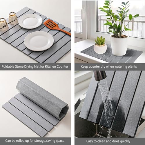 Stone Drying Mat for Kitchen Counter