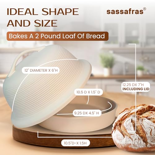 Superstone Stoneware La Cloche Bread Baker