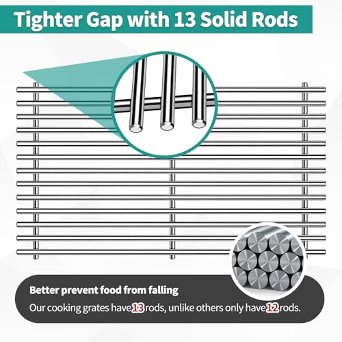 9MM 304 Stainless Steel Spirit Grill Grates for Weber Spirit E