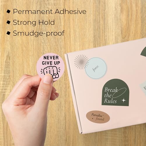 Pink Thermal Labels (735 Count)
