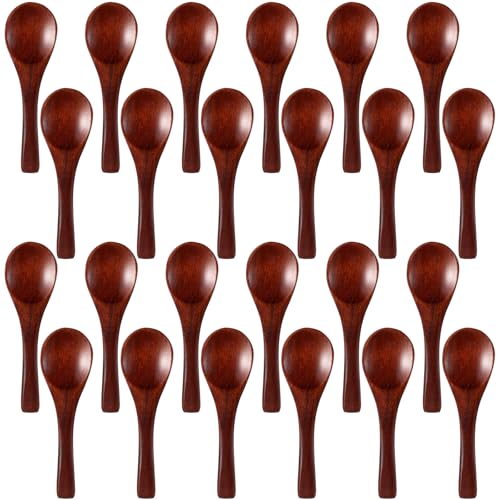 50 Pcs Small Wooden Spoons (50 Count)