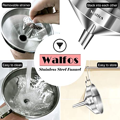 Large Stainless Steel Funnel