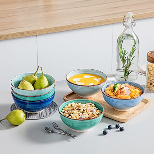 Bonita 27 Oz Cereal Bowls Set of 6 (6 Count)