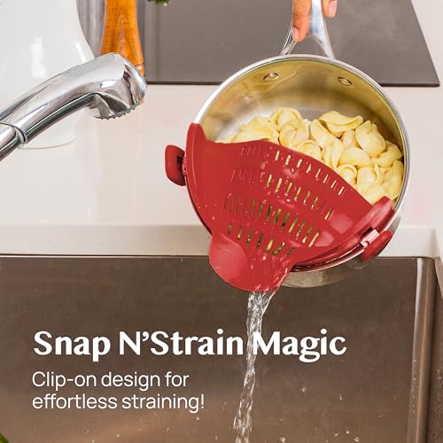 Snap N Strain Silicone Pot Strainer