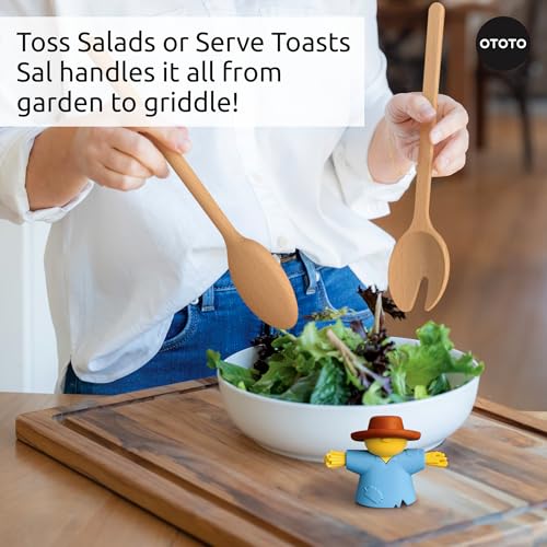 NEW OTOTO Sal Scarecrow Salad Tongs