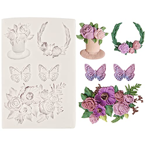Rose Fondant Molds