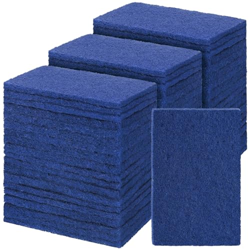 100 Pcs Heavy Duty Scouring Pads Bulk for Kitchen Dish