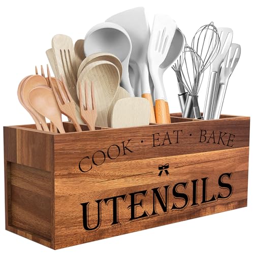 Extra Large Utensil Holder Countertop for Kitchen Counter