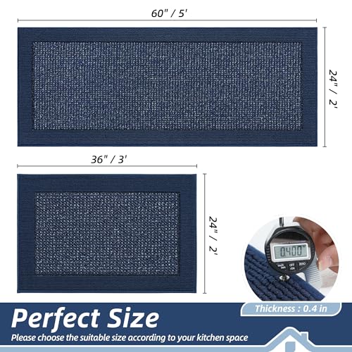 Kitchen Rugs Set of 2 (48 Sq Ft)
