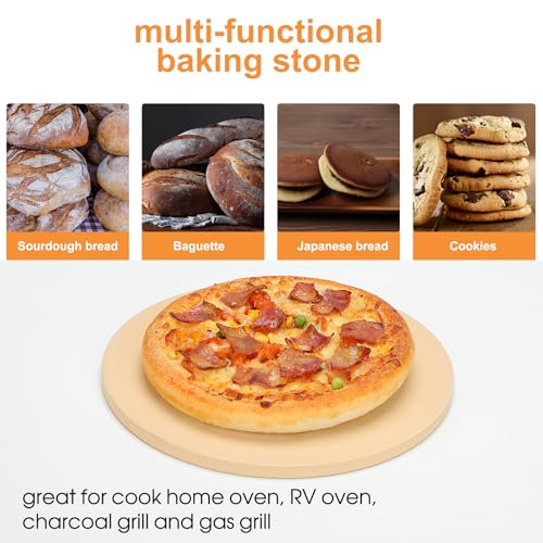 Small 12 inch Round Pizza Stone