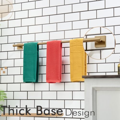 Bathroom Towel Bar 32'' Towel Holder for Bath Kitchen Cabinet Towel Rails 32 Inch Champagne Bronze Stainless Steel B4005CPG