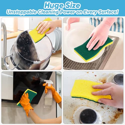 XL Scrub Sponges Kitchen 12Count (12 Count)