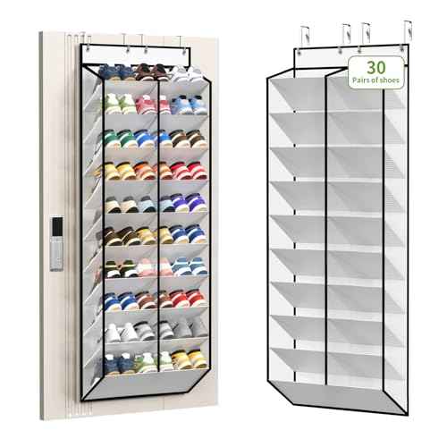 20 30 Pairs Over the Door Shoe Organizer