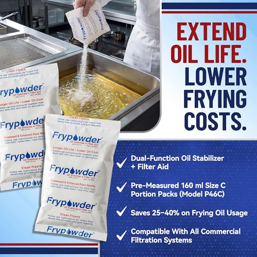 P46C Fry Powder Oil Stabilizer and Filter Aid (46 Count)