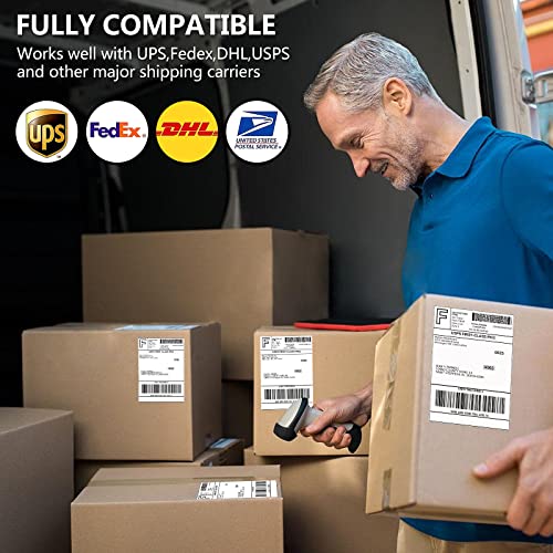 80 Rolls 4x6 Direct Thermal Shipping Labels