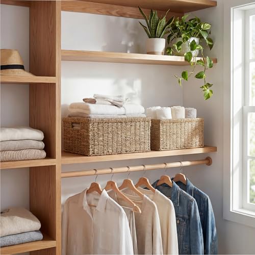 Wicker Storage Baskets (2 Count)