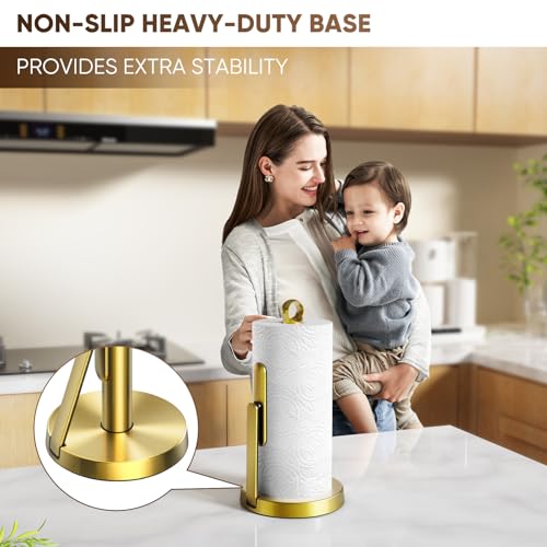 Heavy Duty Paper Towel Holder with Tension Arm