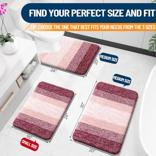 Large Bathroom Rugs 44x32