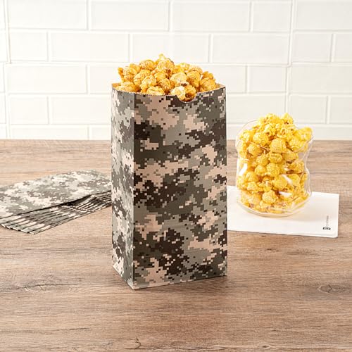 Camouflage Paper Bag (100 Count)