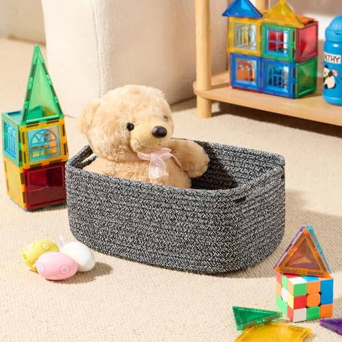 Small Storage Baskets for Organizing (3 Count)