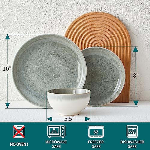 Stoneware Dinnerware Sets for 4