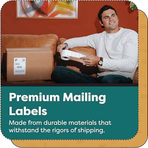 1.2" X 0.85" Direct Thermal Printer Labels