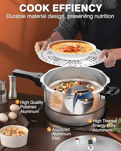 12 Qt Aluminum Pressure Cooker