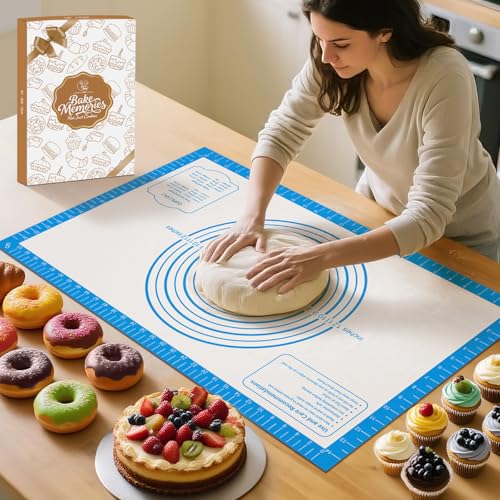Silicone Pastry Mat for Dough Rolling