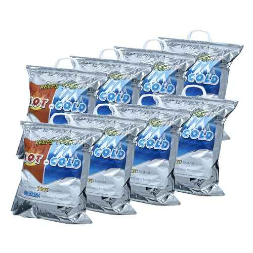 Hot and Cold Insulated Bags for Food Delivery